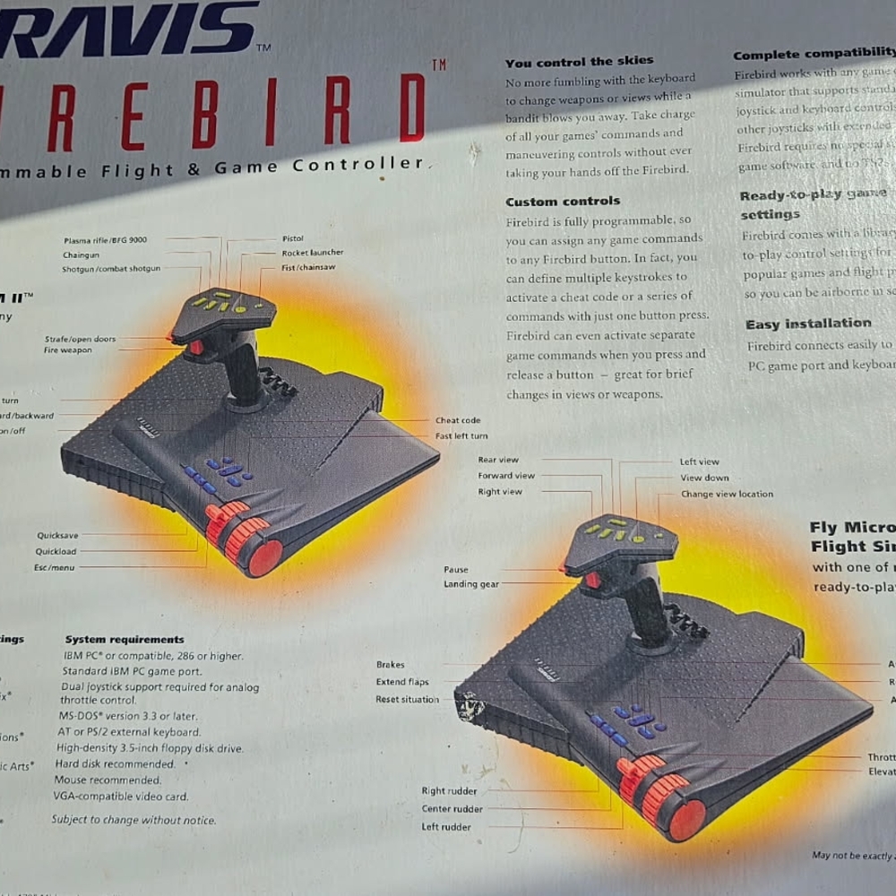 Gravis Firebird Game Controller - Picture 2 of 3